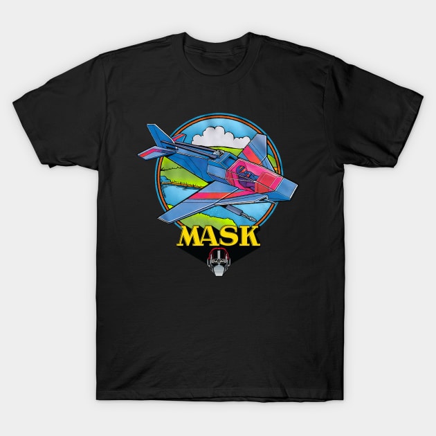 MASK Switchblade! T-Shirt by SkipBroTees